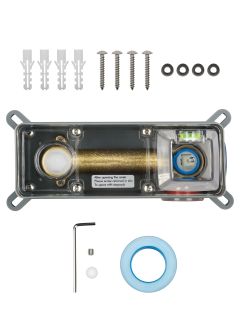 Встраиваемый смеситель для раковины Wonzon & Woghand WW-105-BS брашированный никель